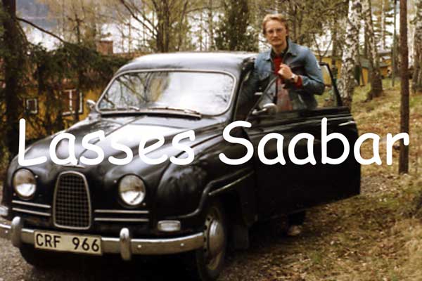 Jag och en Saab