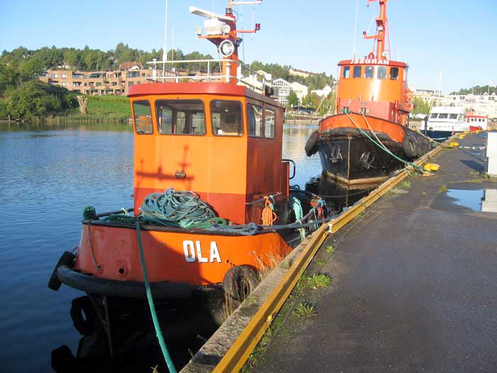 Ola och Isegran i Fredrikstad oktober 2006